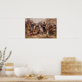 Poster Le premier Thanksgiving 1621 | c.1932 (Cuisine)