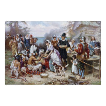 Le premier Thanksgiving par Jean Ferris vers 1912