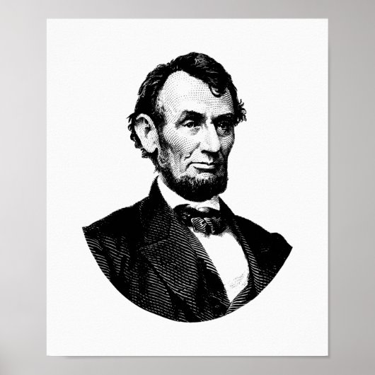 Poster Le Président Abraham Lincoln Graphic (Devant)