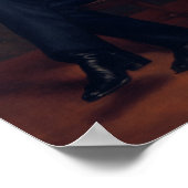 Poster Le Président Abraham Lincoln Peinture (Coin)