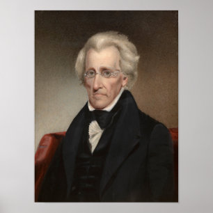Poster Le président Andrew Jackson