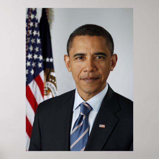 Poster Le président Barack Obama, premier mandat Portrait (Devant)