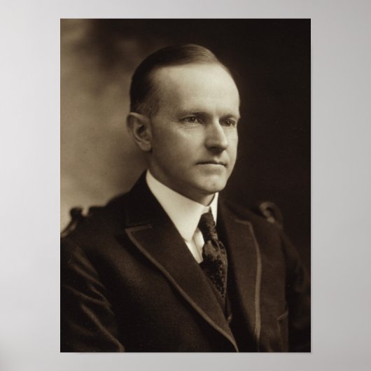 Poster Le président Calvin Coolidge (Devant)