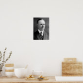 Poster Le président Calvin Coolidge Portrait - 1923 (Cuisine)