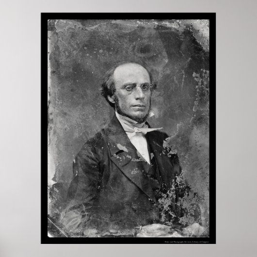 Poster Le président Charles West Daguerreotype 1846 (Devant)