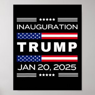 Poster Le Président Donald J. Trump Jour de l'investiture