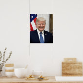 Poster Le président Donald Trump (Cuisine)