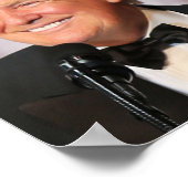 Poster Le Président Donald Trump À Son Inauguration (Coin)