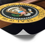 Poster Le président Donald Trump - Écrivez votre propre t (Coin)