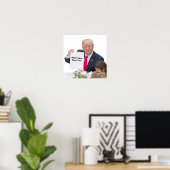 Poster Le président Donald Trump - Écrivez votre propre t (Bureau à domicile)