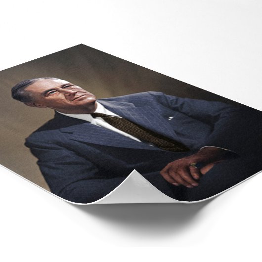 Poster Le président Franklin D. Roosevelt (Coin)