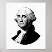 Poster Le président George Washington Graphic (Devant)