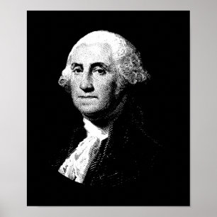 Poster Le président George Washington Graphic