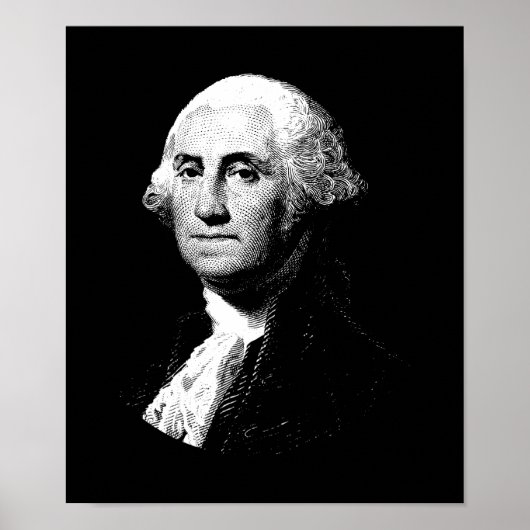 Poster Le président George Washington Graphic (Devant)