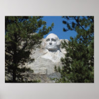 Le président George Washington, Mount Rushmore
