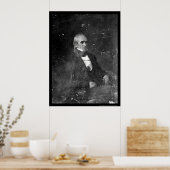 Poster Le président James Polk Daguerreotype 1849 (Cuisine)