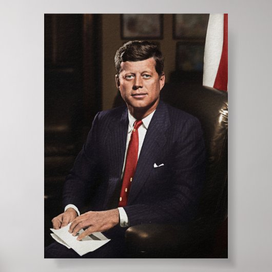 Poster Le président John F. Kennedy (Devant)