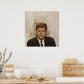 Poster Le président John Fitzgerald Kennedy (Cuisine)