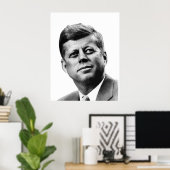 Poster Le président Kennedy (Bureau à domicile)
