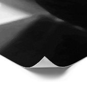 Poster Le Président Kennedy En Noir Et Blanc (Coin)