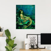 Poster Le président Mermaids (Bureau à domicile)
