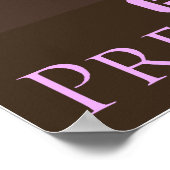 Poster Le président Obama, le changement est maintenant r (Coin)