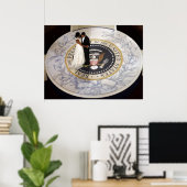 Poster LE PRÉSIDENT Obama PREMIER COUPLE, PREMIÈRE DANSE (Bureau à domicile)