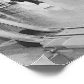 Poster Le Président Richard Nixon Bowling À La Maison Bla (Coin)