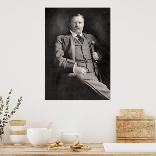 Poster Le président Roosevelt (Cuisine)