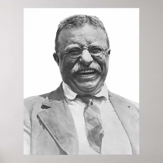 Poster Le président Teddy Roosevelt (Devant)