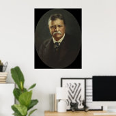 Poster Le président Theodore Roosevelt (Bureau à domicile)