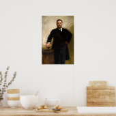 Poster Le président Theodore Roosevelt (Cuisine)