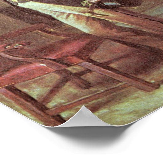 Poster Le président Theodore Roosevelt (Coin)