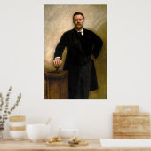 Poster Le président Theodore Roosevelt John Singer Sargen (Cuisine)