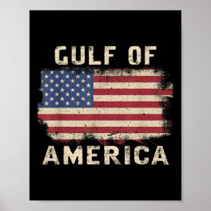 Poster Le Président Trump 2025 Du Golfe Des États-Unis _1