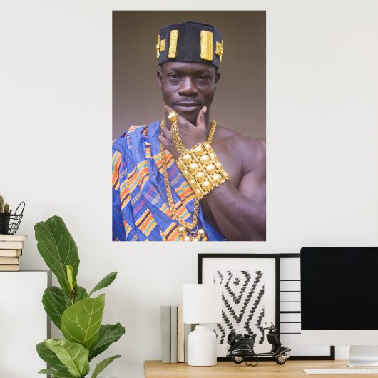Poster Le prince africain (Bureau à domicile)