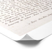 Poster Le prince de Conti (1664-1709) loue le duc de (Coin)