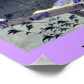 Poster Le Prince Semimaru par Taiso, Yoshitoshi Ukiyoe (Coin)