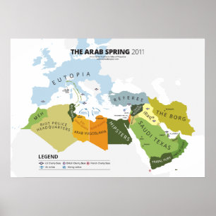 Poster Le Printemps arabe