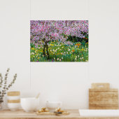 Poster Le printemps dans le jardin de Claude Monet (Cuisine)