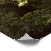 Poster Le printemps, ou le jardin d'Eden (Coin)