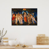 Poster Le Printemps (Primavera) de Sandro Botticelli (Cuisine)