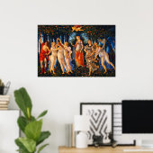 Poster Le Printemps (Primavera) de Sandro Botticelli (Bureau à domicile)