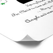 Poster Le Printemps Se Déroule Aujourd'Hui, Pour Christ.. (Coin)