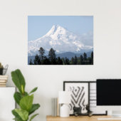 Poster Le printemps sur l'affiche de Mt Hood (Bureau à domicile)