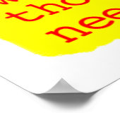 Poster Le prisonnier en prison n'a pas besoin de papier p (Coin)