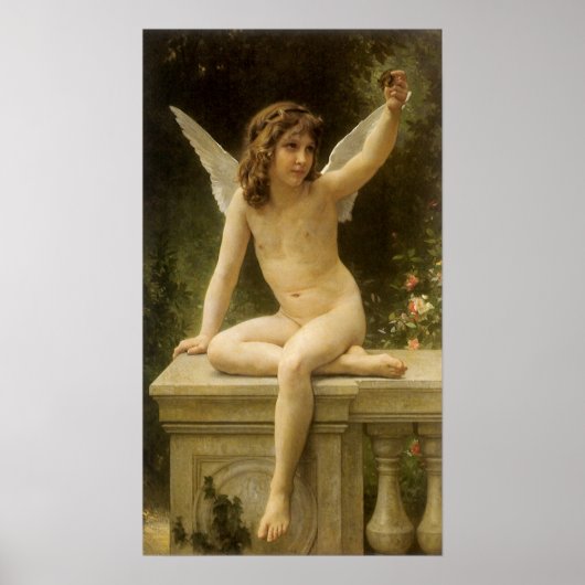 Poster Le Prisonnier (Le Captif) par Bouguereau (Devant)