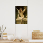 Poster Le Prisonnier (Le Captif) par Bouguereau (Cuisine)