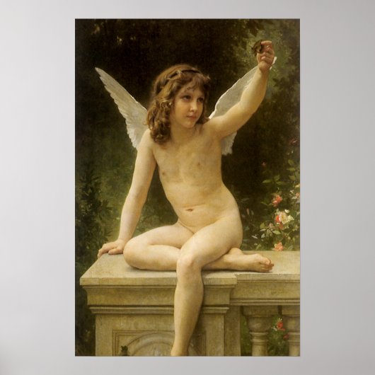 Poster Le Prisonnier (Le Captif) par Bouguereau (Devant)