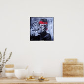Poster Le Prisonnier Peinture par Alfred Fox (Cuisine)